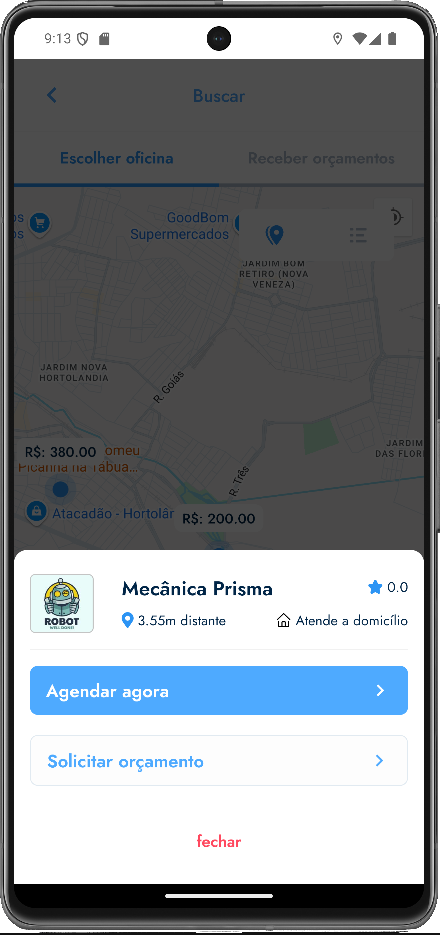 Cliente feliz